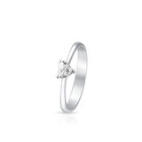 Pierścionek białe złoto Recarlo