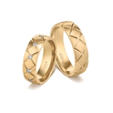 Komplet obrączek złotych ROYAL