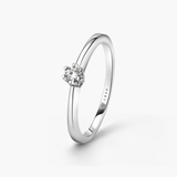 Pierścionek zaręczynowy złoty Jedyny