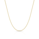 Łańcuszek złoty kulka