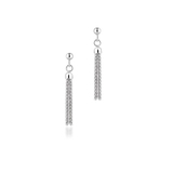 Kolczyki srebrne długie