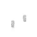 Kolczyki białe złoto z diamentami