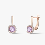 Kolczyki złote Maria Antonina