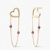 Kolczyki złote Czułość