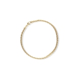 Bransoleta złota kłos