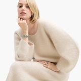 Bransoleta srebrna Motyle