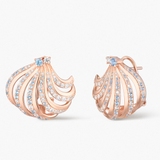 Kolczyki srebrne Balerina