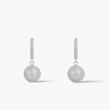 Kolczyki srebrne z cyrkoniami