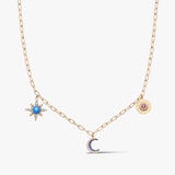 Naszyjnik złoty Alchemia