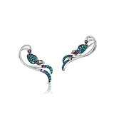 Kolczyki srebrne Preludium Paradise Birds