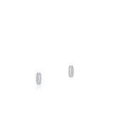 Kolczyki srebrne ażurowe z cyrkoniami