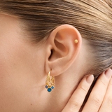 Kolczyki srebrne Alchemia