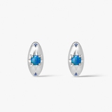 Kolczyki srebrne Alchemia