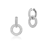 Kolczyki srebrne z cyrkoniami Emblems