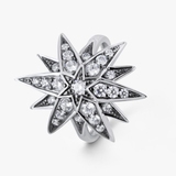 Pierścionek srebrny Royal Star