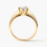 Pierścionek złoty zaręczynowy Jedyny