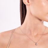 Kolczyki srebrne z cyrkonią