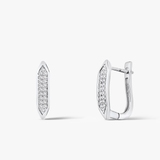 Kolczyki złote z diamentami