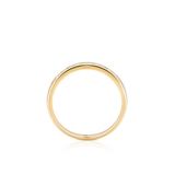 Pierścionek złoty z diamentami