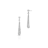 Kolczyki białe złoto z brylantami