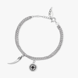 Bransoleta srebrna Freedom