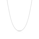 Łańcuszek srebrny kulkowy