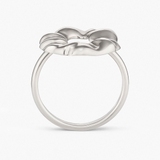 Pierścionek srebrny Follow