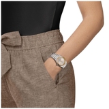 TISSOT PRX POWERMATIC 80 35MM STEEL AND 18K GOLD BEZEL