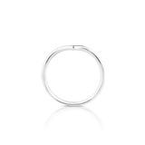 Pierścionek srebrny basic