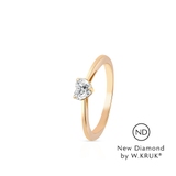 Pierścionek zaręczynowy złoty Doskonały