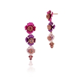 Kolczyki złote Kwiaty Nocy