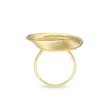 Pierścionek złoty z amazonitem