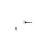 Kolczyki białe złoto z brylantami