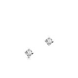 Kolczyki białe złoto z brylantami