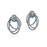 Kolczyki srebrne Preludium