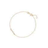 Bransoleta złota z cyrkoniami