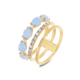 Pierścionek złoty NANIS