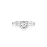 Pierścionek srebrny z cyrkoniami