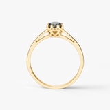 Pierścionek zaręczynowy złoty Tajemniczy