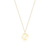 Wisiorek złoty literka Z