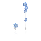 Kolczyki srebrne Kwiaty Nocy