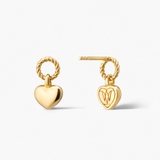 Kolczyki srebrne Czułość