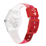 ZEGAREK SWATCH RED RIVERS AND MOUNTAINS