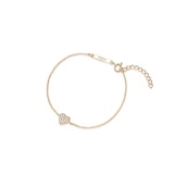 Bransoletka srebrna pozłacana W.KRUK