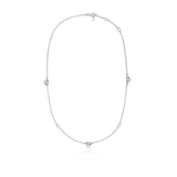 Naszyjnik białe złoto GUCCI