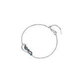 Bransoleta srebrna Preludium Paradise Birds