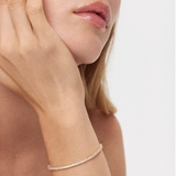 Bransoleta złota z cyrkoniami Ceremonials