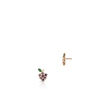 Kolczyki złote jagoda