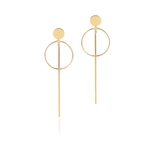 Kolczyki złote Koła W.KRUK