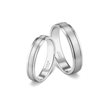 Komplet obrączek srebrnych SORIA